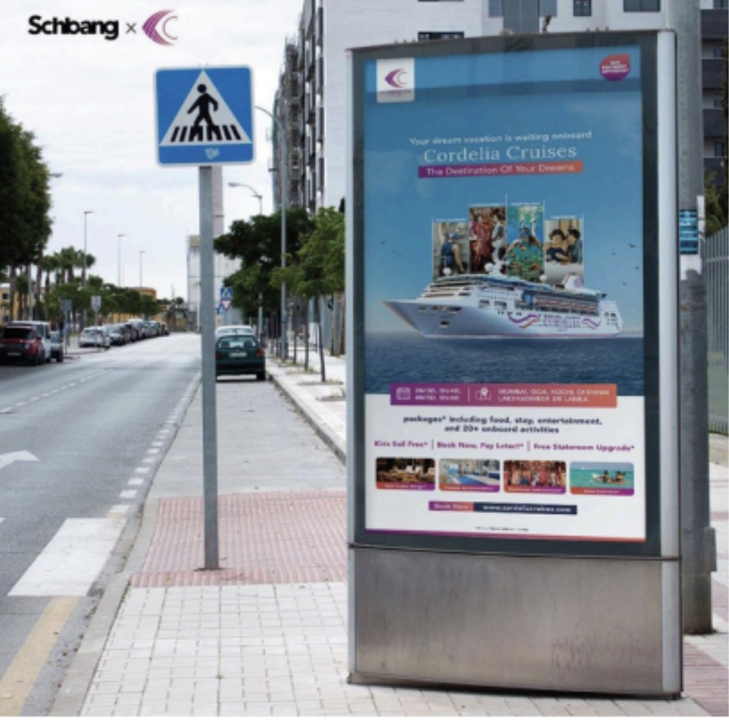 Cordelia outdoor billboard rollout