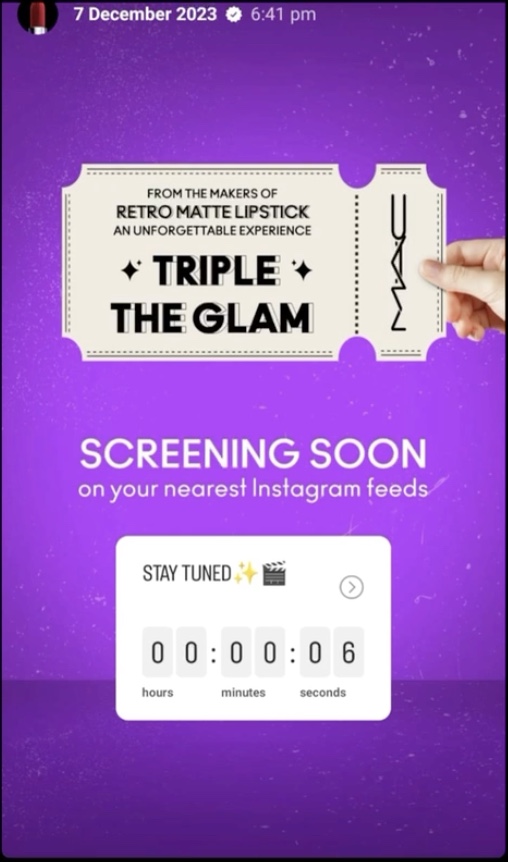 M·A·C National Lipstick Day campaign creative