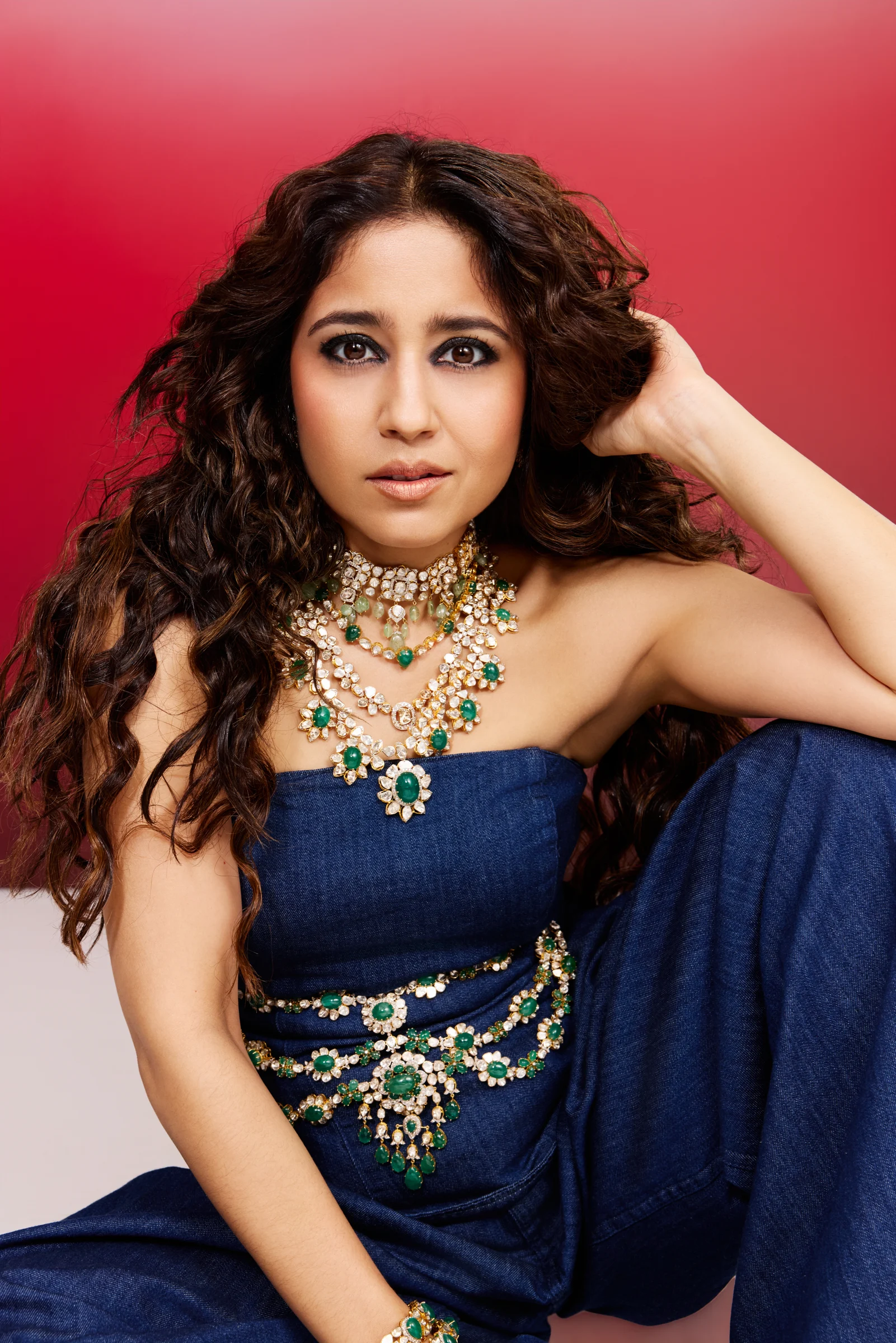 Shweta Tripathi in the Forces of Tyaani campaign